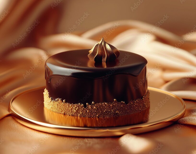Dessert sublimé à la vanille Gold
